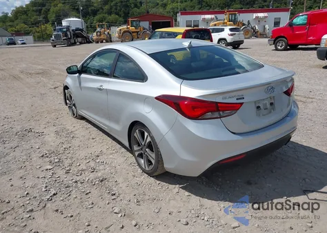 2014 Hyundai Elantra from USA, damaged, VIN KMHDH6AH8EU026598
